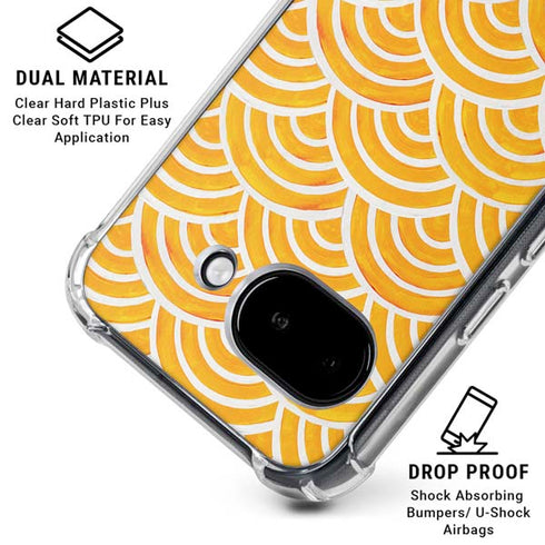 Japanese Wave by Cat Coq Google Pixel 9a Clear Case